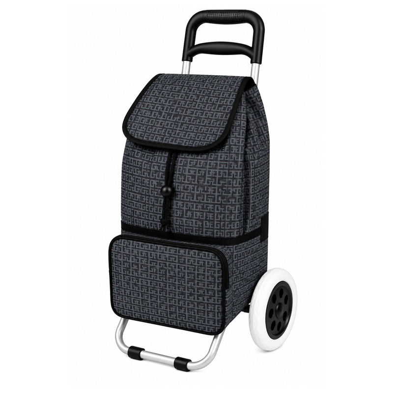 ST-02 Black G 2 Wheeler Shopping Trolley (New) (image for) ST-02 Black G 2 Wheeler Shopping Trolley (New)